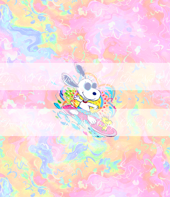 Preorder R84 -Snoopy Summer- Surfing With Sunglasses- Pink Panel
