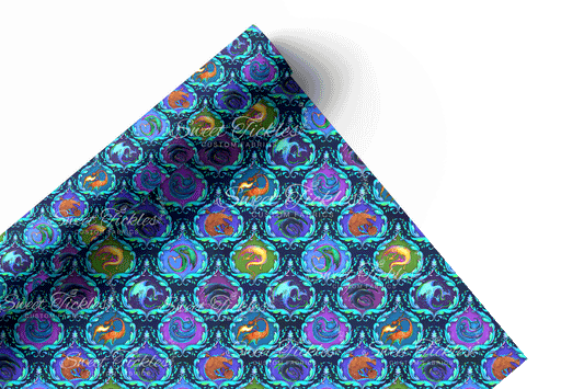 Preorder R75 Dragons and Vikings -Symbols Dark Blue Vinyl