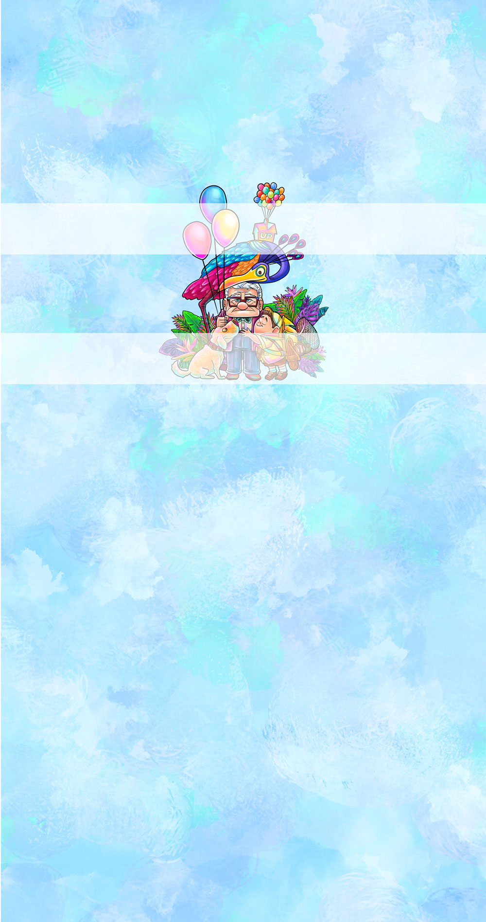 Preorder R71- Adventures Await- Panel - Child, Big kids, Adults) Trio UP- Blue