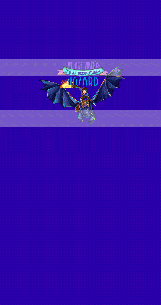 Preorder R75-Vikings and Dragons (Child, Big kids, Adults)We are Vikings - Blue