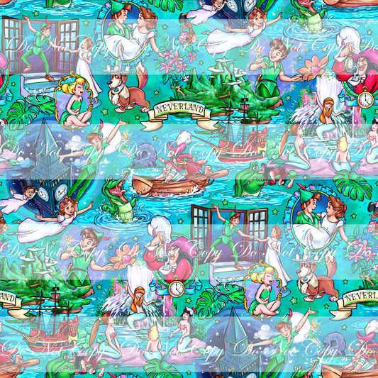 Preorder R61- Never Grow Up Main- Light Green