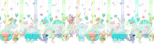 Preorder R59- Smooth and Textured Vinyl- The Piggy, The Elephant and The Birdie- White Roll