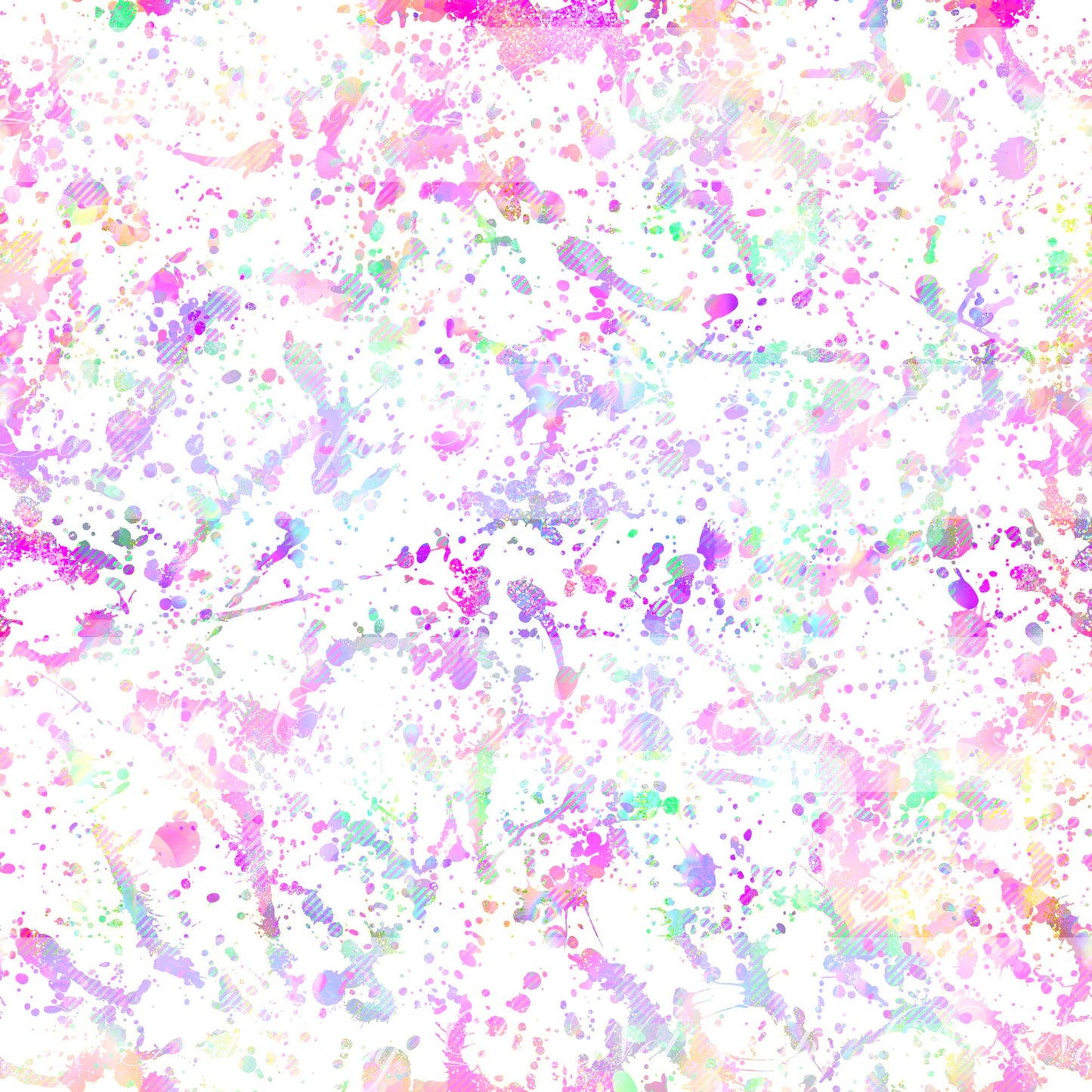 Preorder R54-  Pink World- (White Splatter Coordinate)