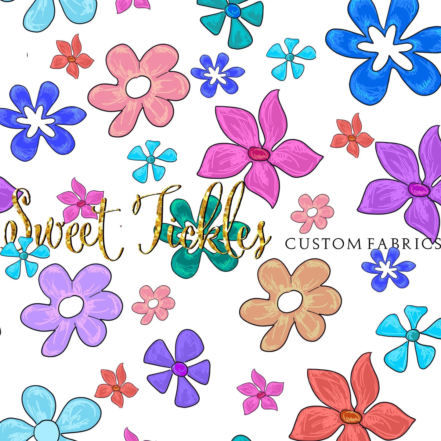 Retail Aloha -Lilo and Stitch White Flowers