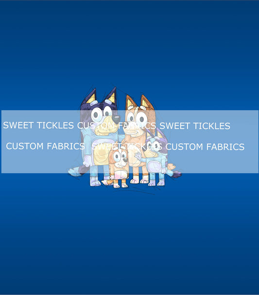 Rerun Preorder - Puppy Adventures  Blue Panel- Portrait