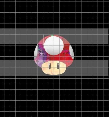 Retail Gamer- Mario World- Red Mushroom- Panels