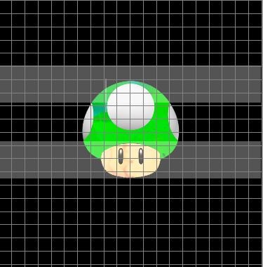Retail Gamer- Mario World- Green Mushroom- Panels