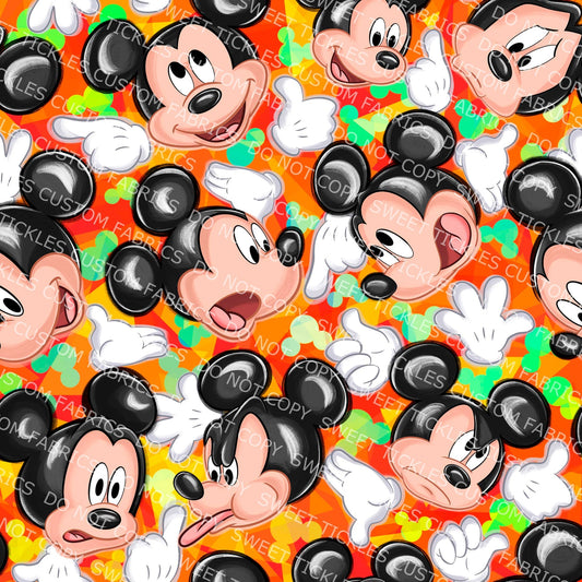 Retail -Mouse Ears Vinyl/ Faux Leather