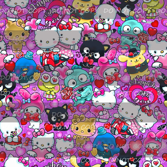 Preorder R31 Anywhere With You-Pinkish/ Purple Color - VINYL/FAUX LEATHER 12"X54"