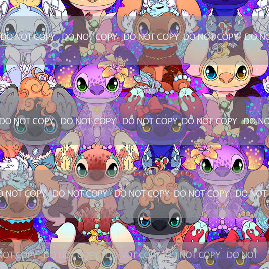 Preorder R37 - Royals- Stacked-Main Print- Regular Scale