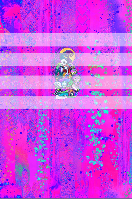 Preorder R36 - The Pumpkin King-Home Sweet Home Panel Magenta/Pink(Child, Big kids, Adults)