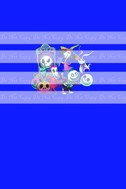 Preorder R36 - The Pumpkin King-The Kids Panel(Blue) (Child, Big kids, Adults)