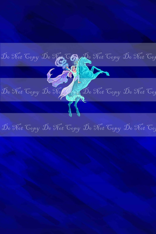 Preorder R36 - Enchanted Forest-Girl on Horse Panel(Child, Big kids, Adults)