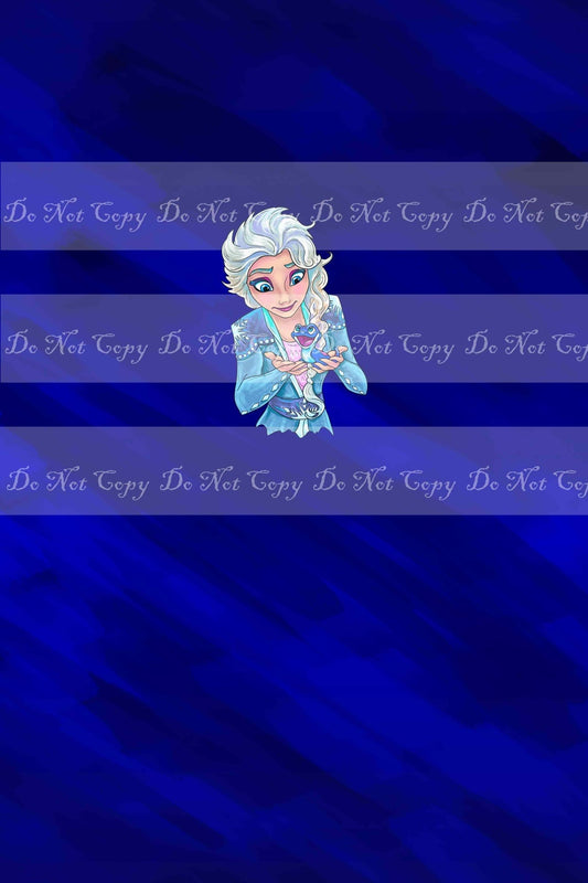 Preorder R36 - Enchanted Forest- Girl and Lizard Panel(Child, Big kids, Adults)