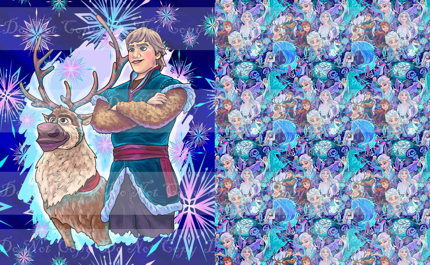 Preorder R36-Enchanted Forest- Child/ Toddler Blanket Topper-K and S