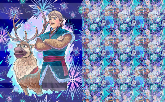 Preorder R36-Enchanted Forest- Child/ Toddler Blanket Topper-K and S