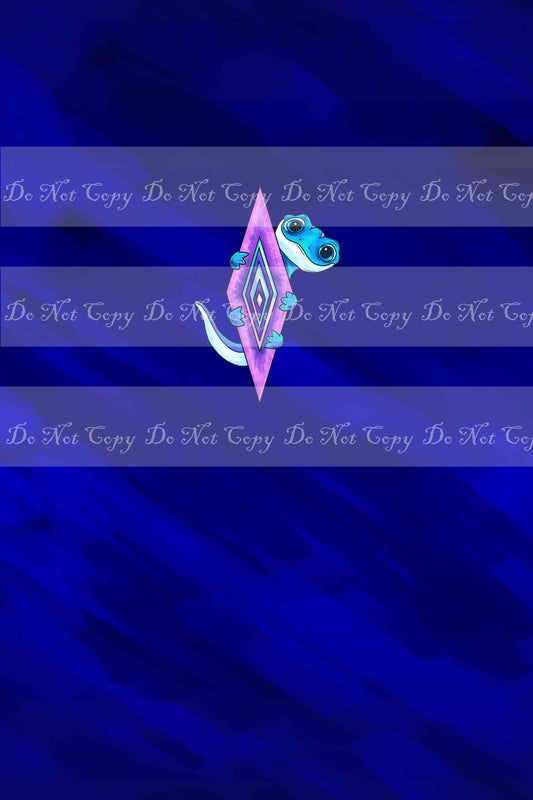 Preorder R36 - Enchanted Forest-Element Lizard Panel(Child, Big kids, Adults)