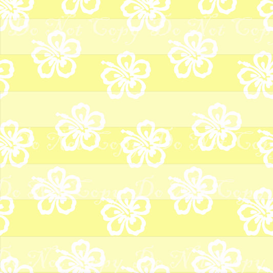 Preorder R43- Ohana- White Flowers Coordinate - Regular Scale