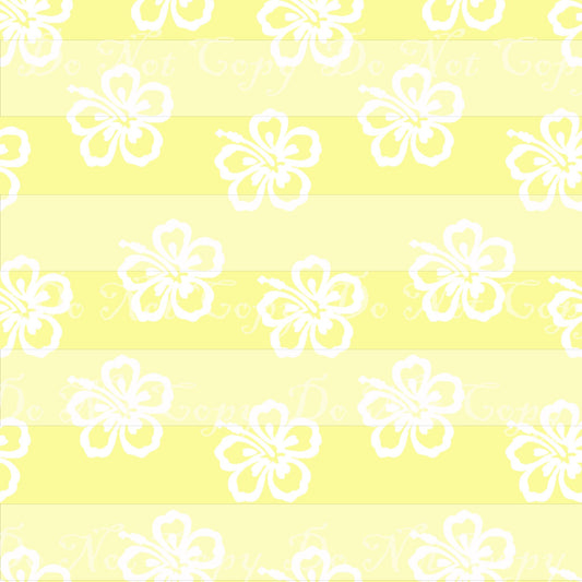 Preorder R43- Ohana- White Flowers Coordinate - Small Scale