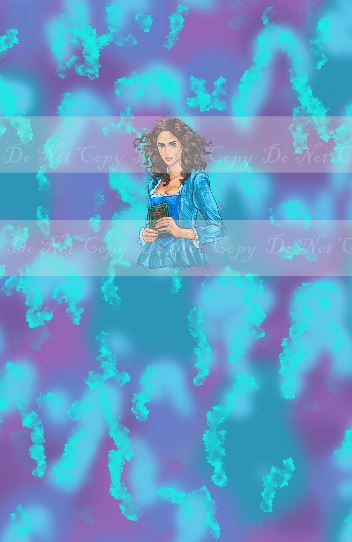 Preorder R38 - Pirates -Girl in Blue Dress- Purple Panel(Child, Big kids, Adults)