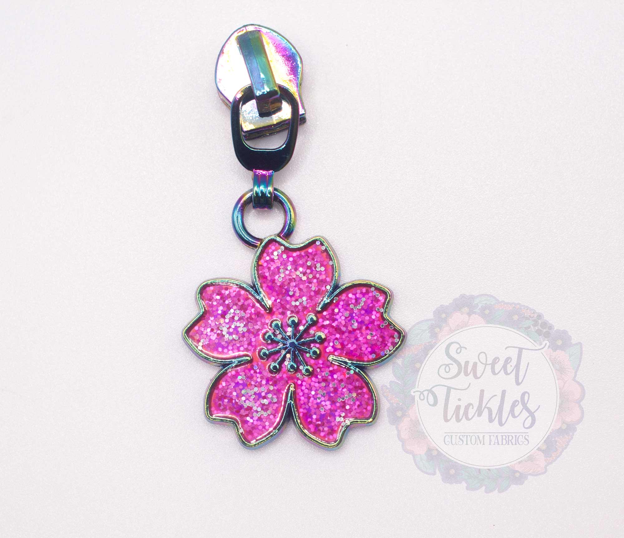 Sakura Flower Zipper Pulls #5 – Sweet Tickles Custom Fabrics