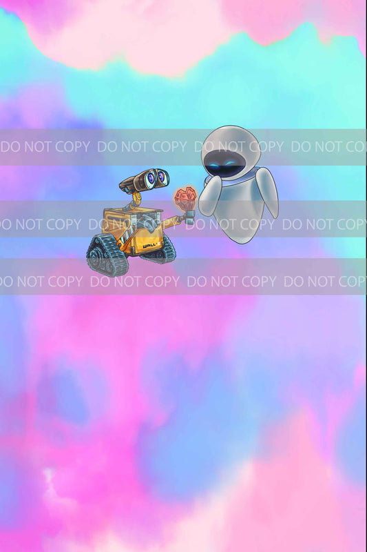 PREORDER R30- Once Upon a Love-Robot panels- Colorful (Child, Big kids, Adults)