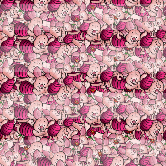 Preorder R44- Honey Bear -  Little Piggy-Main Print