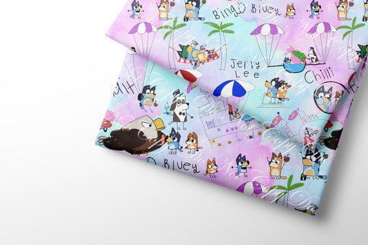 Preorder R50-  Escape Doodle Dogs- Main Print Large Scale (Colorway)