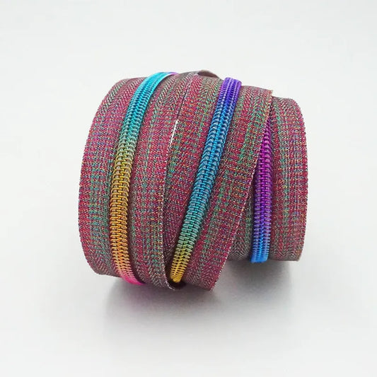 Rainbow Tweed Nylon Zipper Tape #5