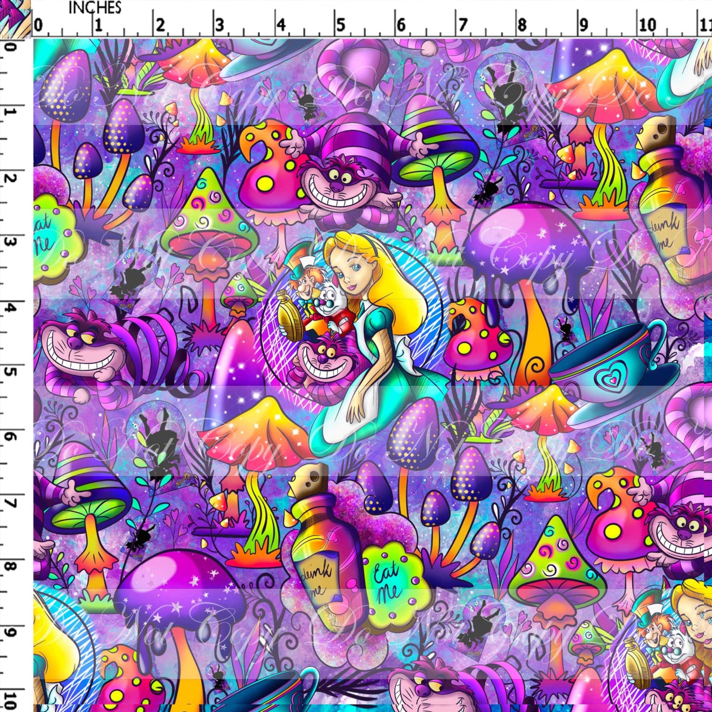 Preorder R51- We Are All Mad In Here Main Print Regular Scale (Purple)