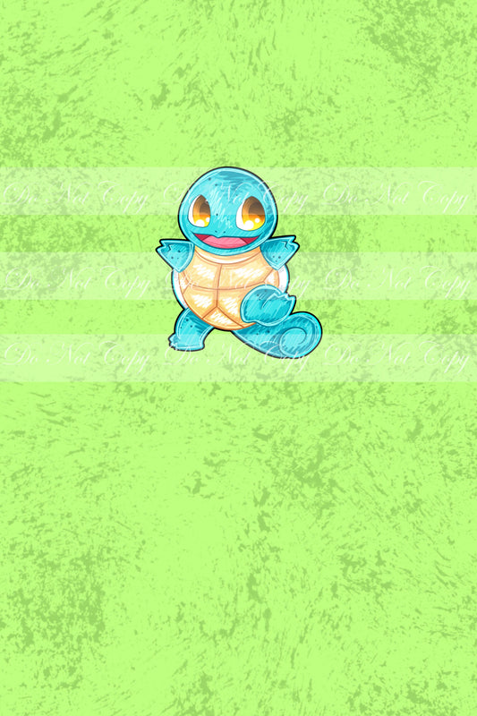 Preorder R50 Pocket Monster -Squirtle (Child, Big kids, Adults) (Green)