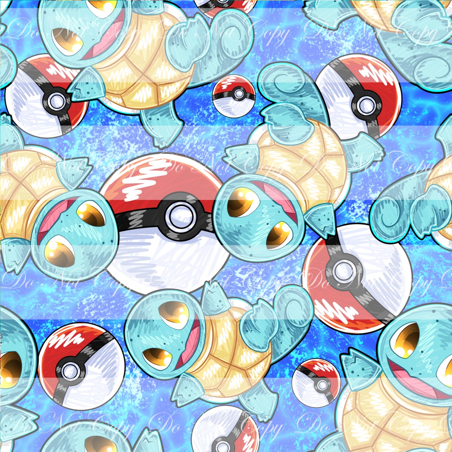 Preorder R50-  Squirtle- Main Print Regular Scale