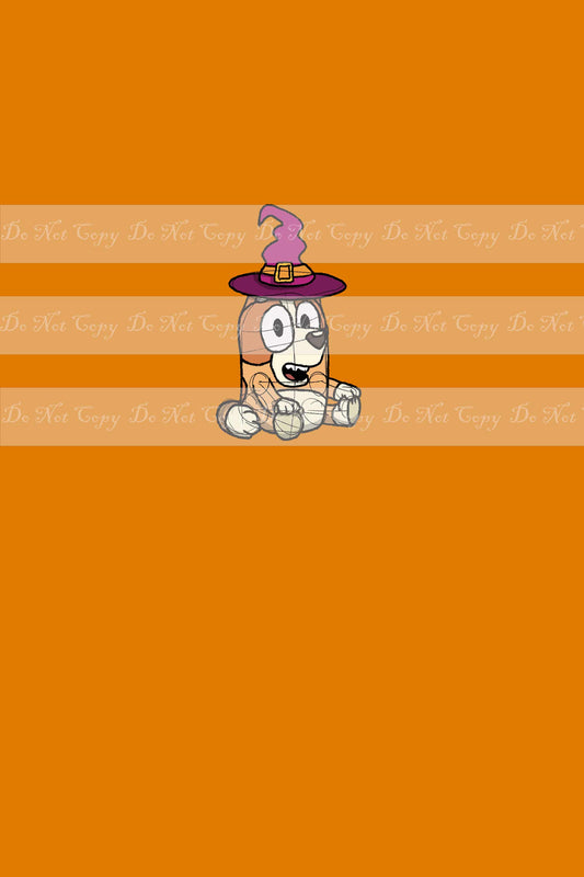 Preorder R39 - Heelerween- Witch Panel- Orange (Child, Big kids, Adults)